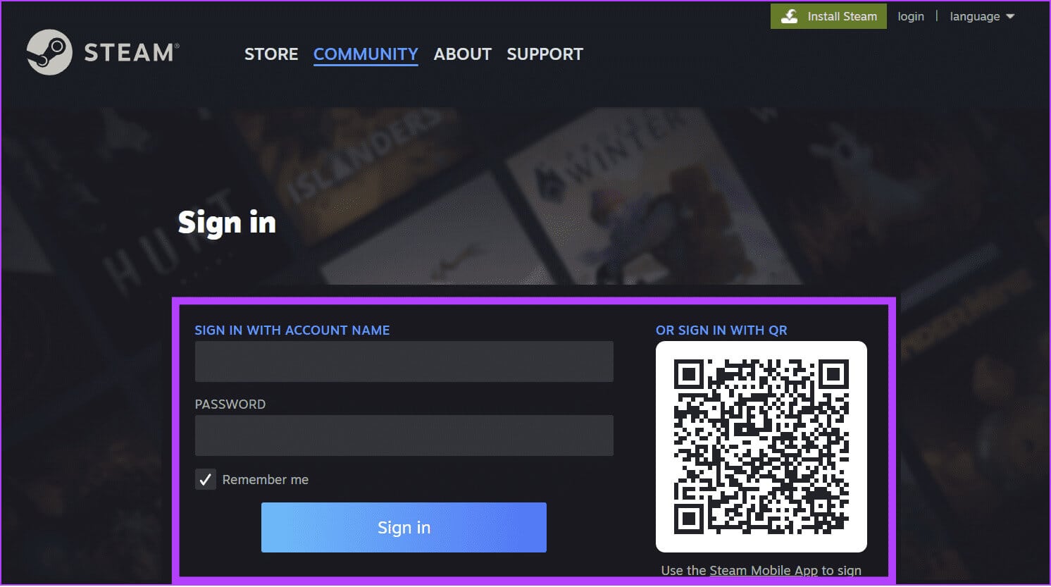 log-in-with-your-credentials كيفية توصيل Steam بـ Discord وماذا تفعل إذا لم تتمكن من ذلك