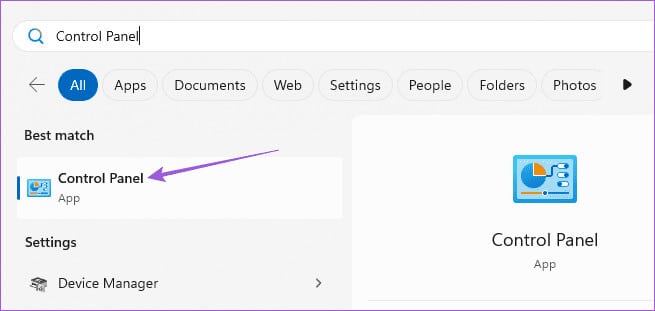 open-control-panel-windows-11pc أفضل 6 إصلاحات لعدم ظهور Kindle على Windows 11