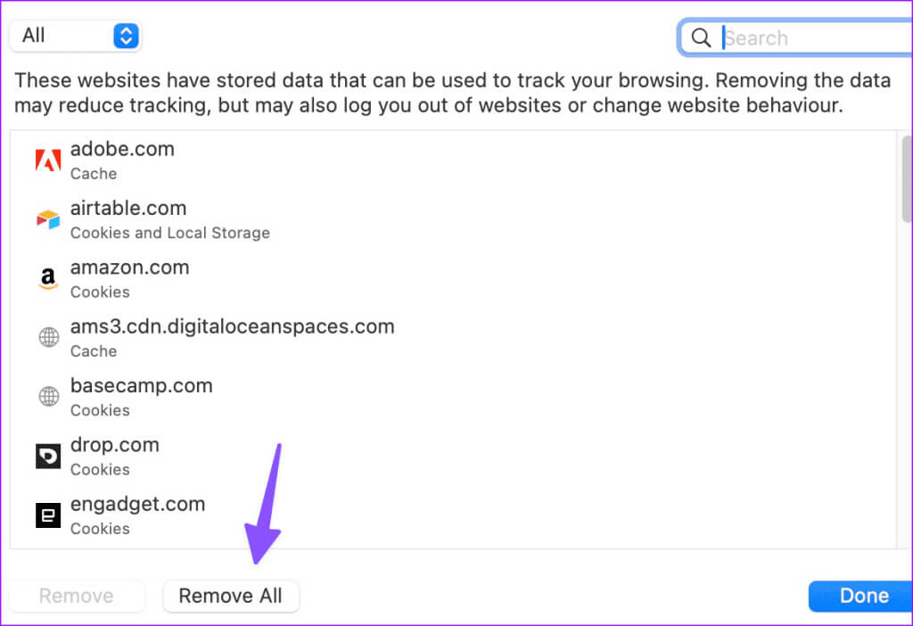 remove-Yahoo-search-from-Safari-14-1024x702-1 أفضل 9 طرق لإزالة بحث Yahoo من Safari