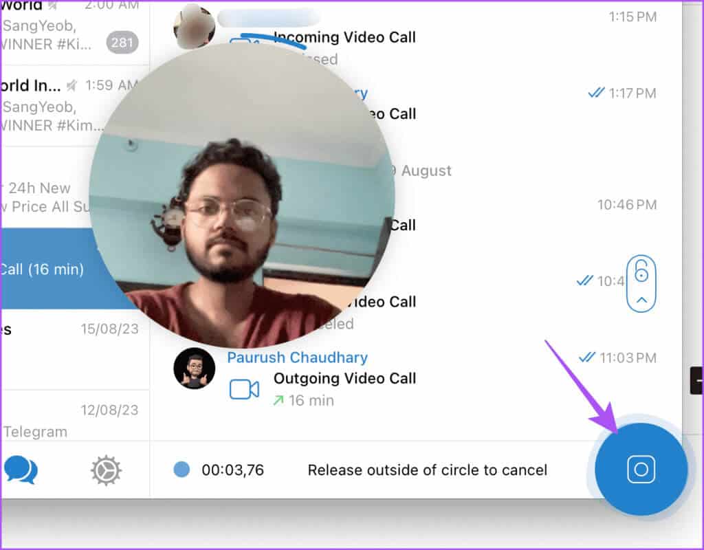 كيفية إرسال رسائل فيديو على Telegram - %categories