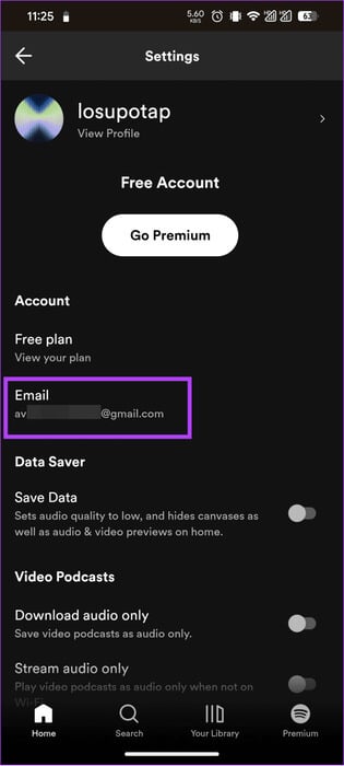 tap-Email-692x1536-1 كيفية تغيير البريد الإلكتروني على Spotify على جهاز الكمبيوتر والهاتف المحمول