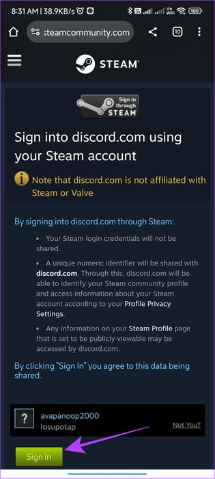 tap-Sign-in-to-confirm كيفية توصيل Steam بـ Discord وماذا تفعل إذا لم تتمكن من ذلك