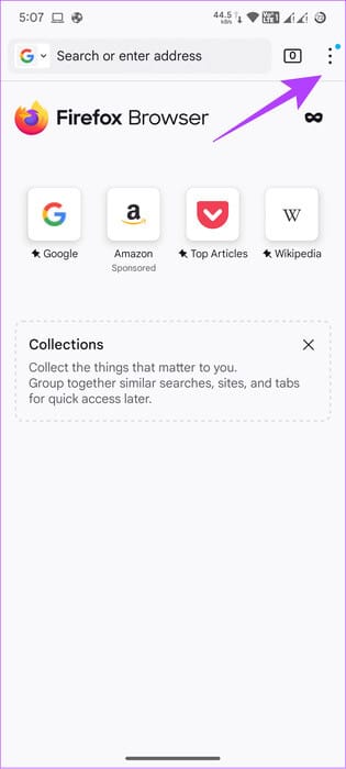 tap-the-three-dots-at-the-top-right-corner-9 كيفية إضافة أو إزالة ملحقات Firefox (الإضافات)