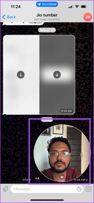 video-message-icon-telegram-chat-mobile-475x1024-1 كيفية إرسال رسائل فيديو على Telegram
