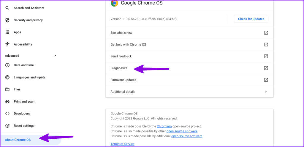 why-does-my-Chromebook-keep-turning-off-5 لماذا يستمر جهاز Chromebook في إيقاف التشغيل