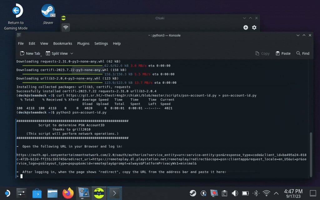 youll-have-to-enter-the-following-codes-individually-1024x640-1 اللعب عن بعد في Steam Deck: قم ببث الكمبيوتر الشخصي أو PS5 إلى Steam Deck