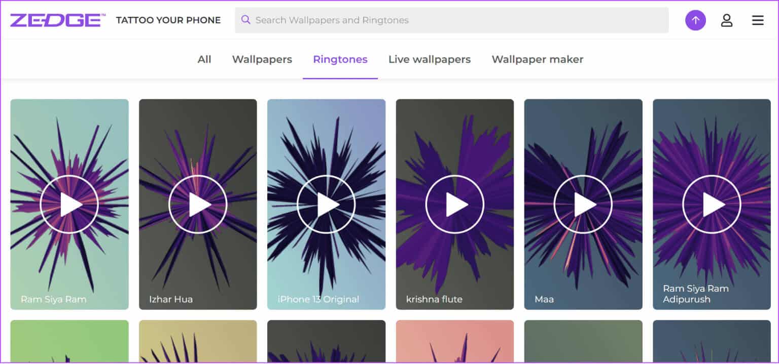 zedge-1536x719-1 كيفية تغيير صوت الإشعارات على Instagram