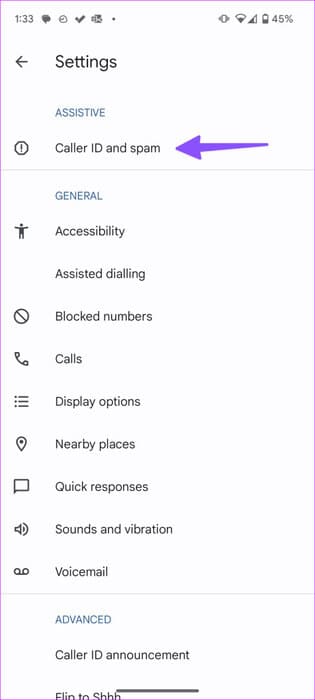 1-9-461x1024-1 كيفية حظر جميع المكالمات باستثناء جهات الاتصال على Android وiPhone