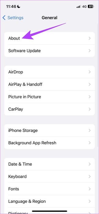 About-iPhone كيفية التحقق من عدد دورات البطارية على سلسلة iPhone 15