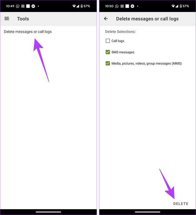 كيفية حذف رسائل نصية متعددة أو كلها على Android - %categories
