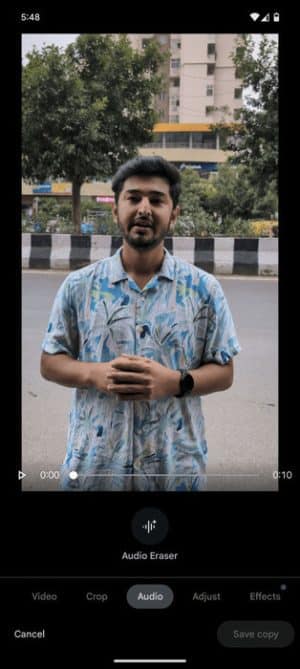 Audio-Eraser-1-1-460x1024-1-e1700645940389 8 أفضل نصائح وحيل Google Pixel 8 و 8 Pro