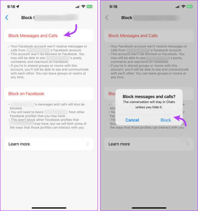 Block-Someone-on-Facebook-Messenger-2-961x1024-1 هل يمكنك حظر شخص ما على Facebook ولكن ليس على Messenger