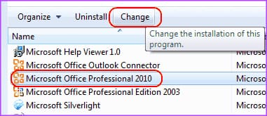 Change-Word-2010-Install كيفية تمكين محرر المعادلات في Microsoft Word