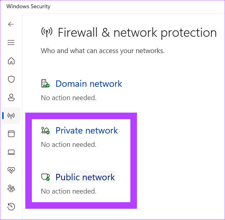 Choose-between-public-and-private-network 12 طريقة لإصلاح استمرار تعطل OBS على Windows