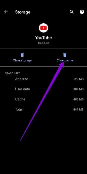 Clear-Cache-on-YouTube_935adec67b324b146ff212ec4c69054f كيفية منع YouTube من التوقف والسؤال عما إذا كنت تريد "مواصلة المشاهدة"