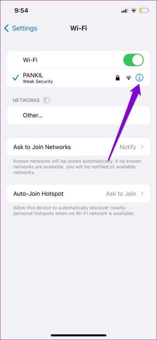 Configure-Wi-Fi-Network-on-iPhone-3-474x1024-1 10 طرق لإصلاح خطأ خادم YouTube 400 على Android وiPhone