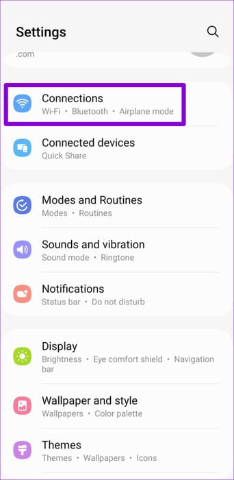 Connections-on-Android-1-500x1024-1 أفضل 7 إصلاحات لعدم عمل الصوت على Twitter على Android أو iPhone