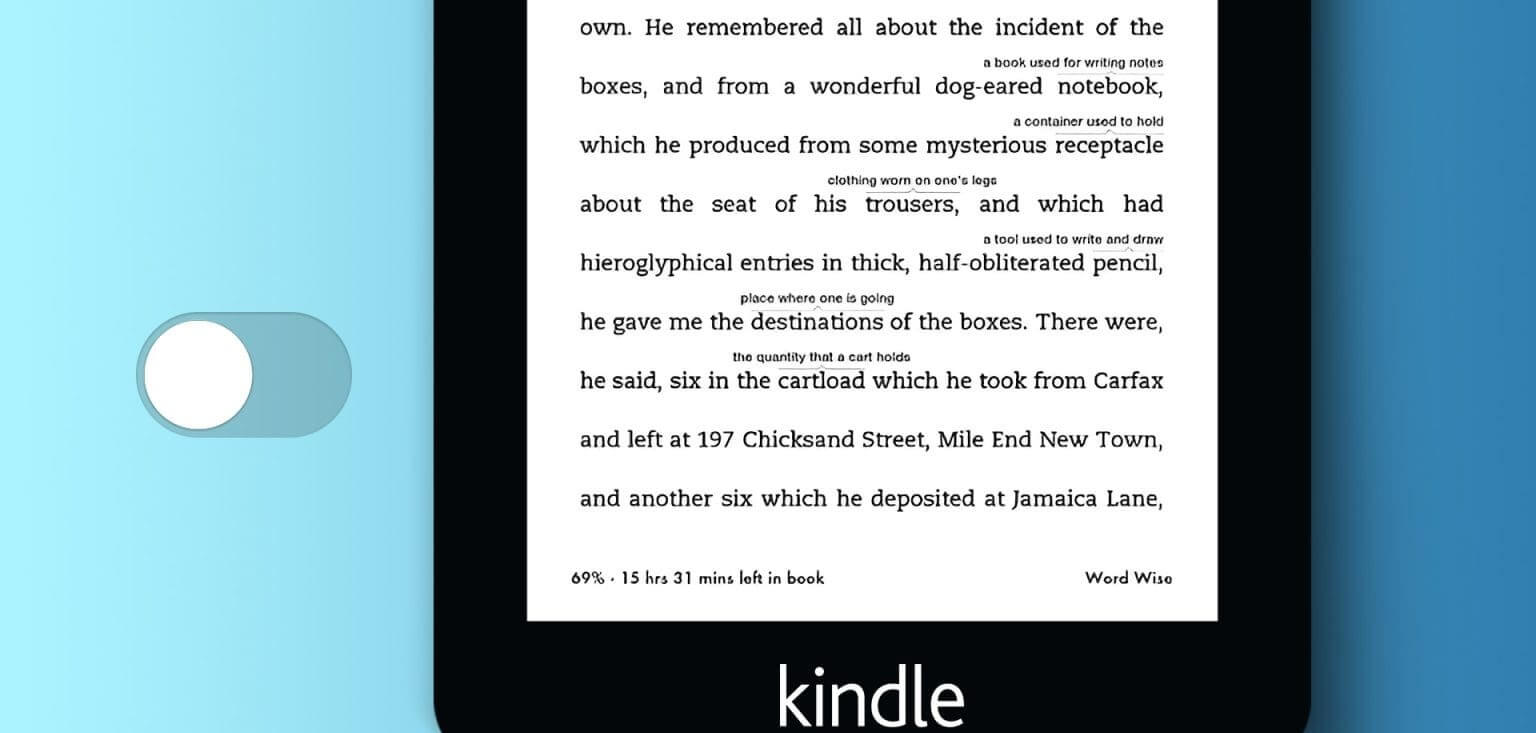 كيفية تعطيل Word Wise على قارئ Kindle - %categories