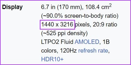 Display-Resolution كيفية جعل أي صورة مناسبة كخلفية على Android