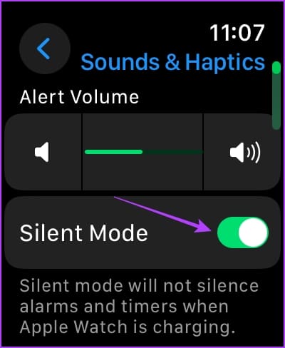 Enable-SIlent-Mode-Apple-Watch كيفية ضبط مستوى الصوت على Apple Watch
