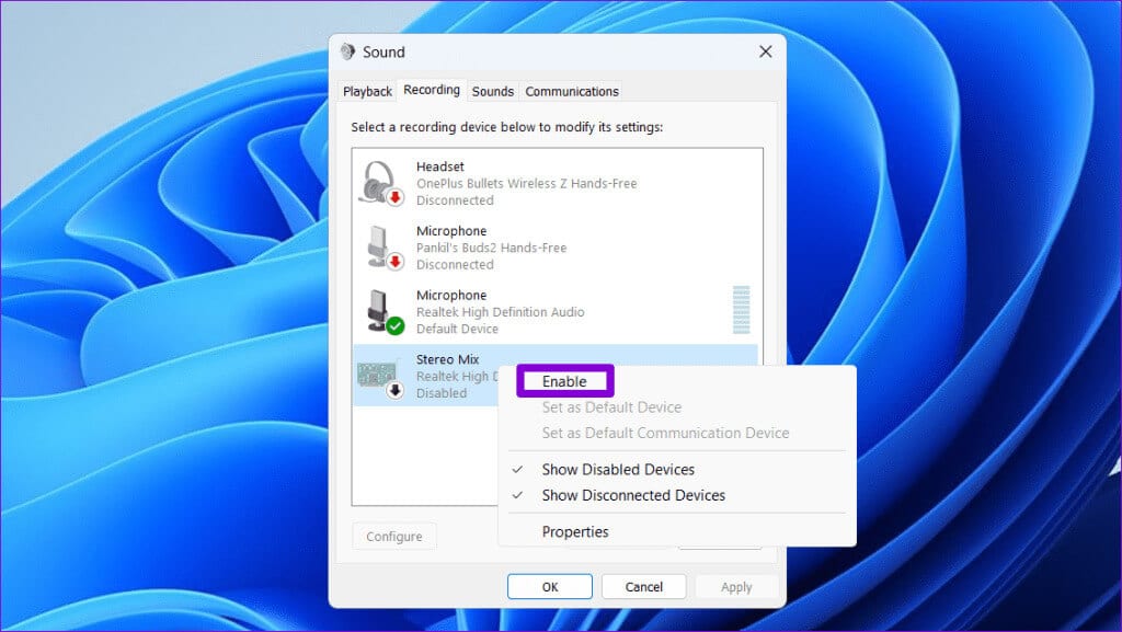 Enable-Stereo-Mix-on-Windows-1024x577-1 أفضل 6 إصلاحات لعدم عمل STEREO MIX على Windows