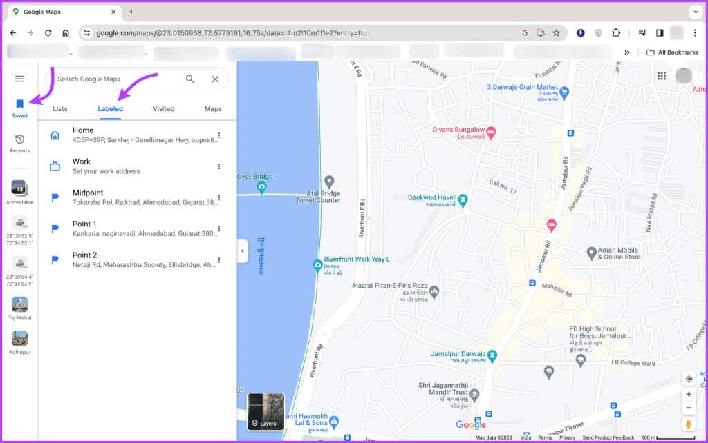كيفية العثور على نقطة المنتصف على Google Maps - %categories