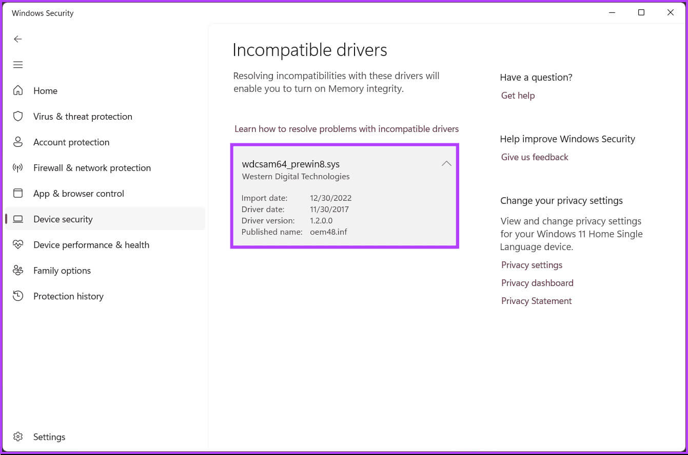 Fix-Memory-Integrity-Is-Off-Error_12 9 طرق لإصلاح خطأ إيقاف تكامل الذاكرة على Windows 11/10
