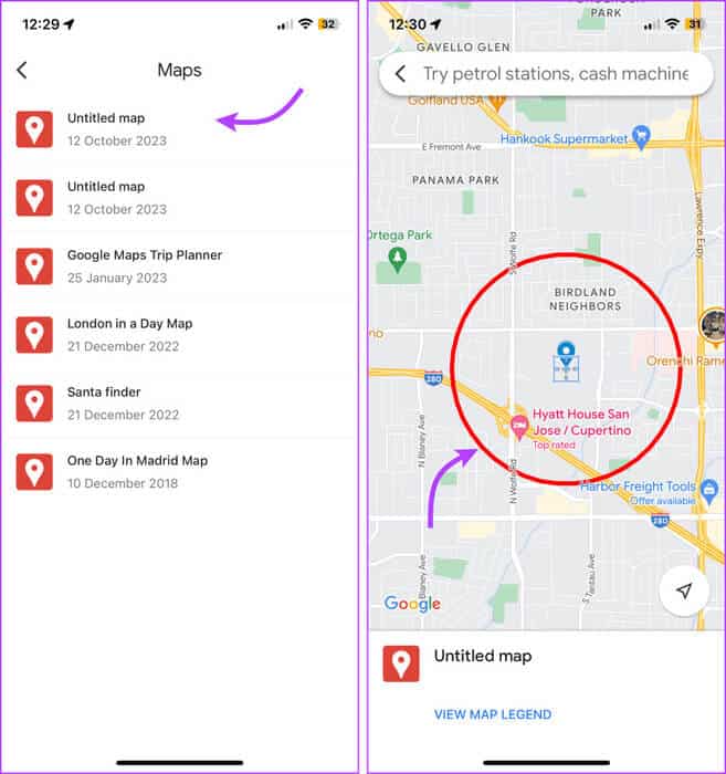 Get-the-Map-on-The-Google-Maps-App-2-961x1024-1 كيفية رسم نصف قطر على Google Maps