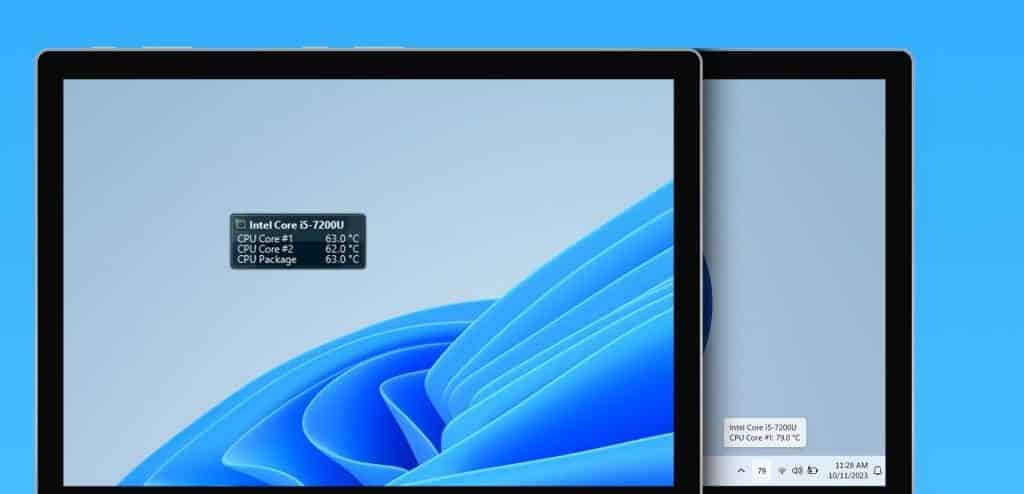How-to-Display-CPU-Temperature-on-Windows-Desktop-and-Taskbar-1024x576-1 كيفية عرض درجة حرارة وحدة المعالجة المركزية على Windows