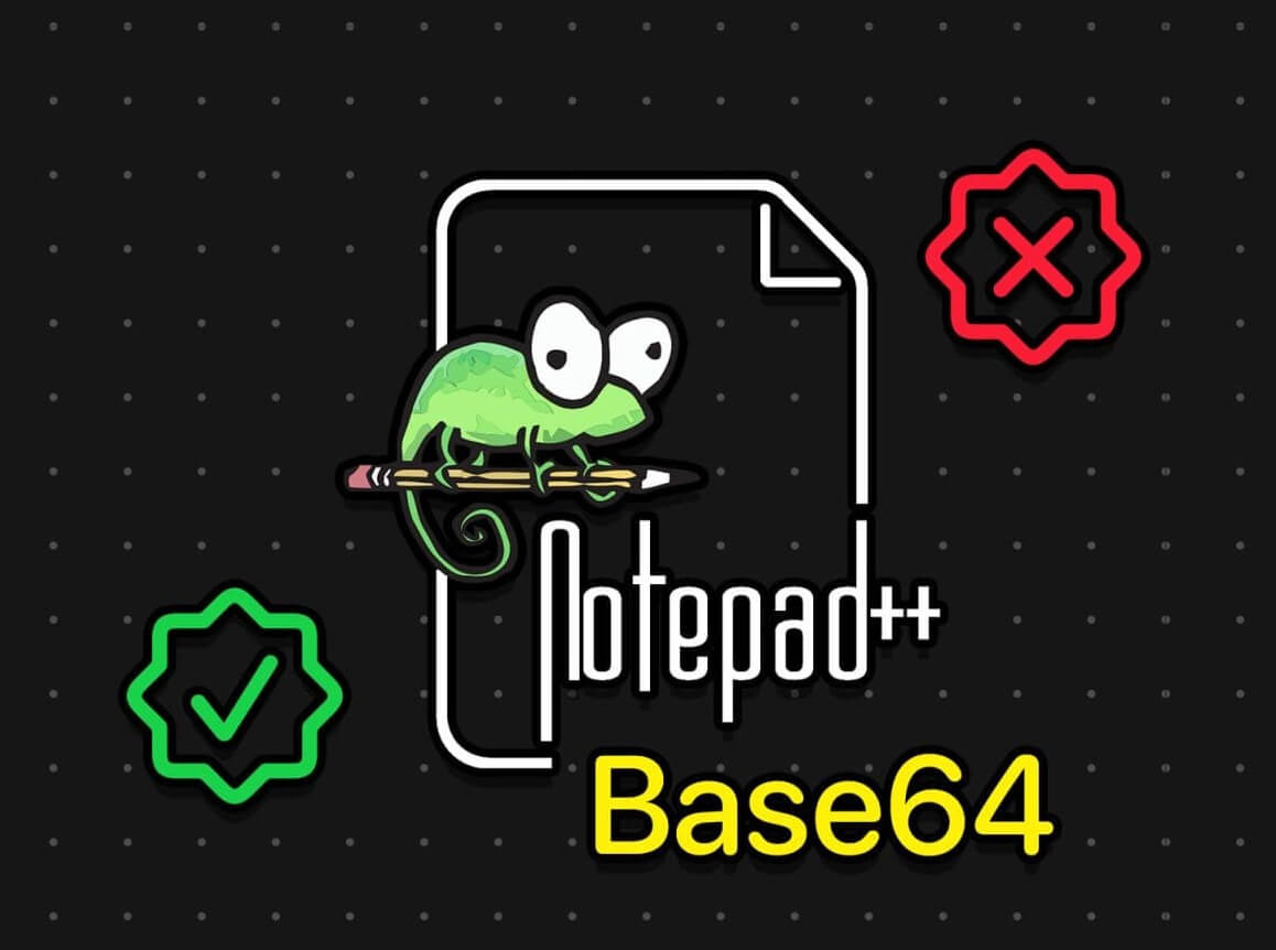 كيفية تشفير وفك تشفير Base64 على Notepad ++ - %categories