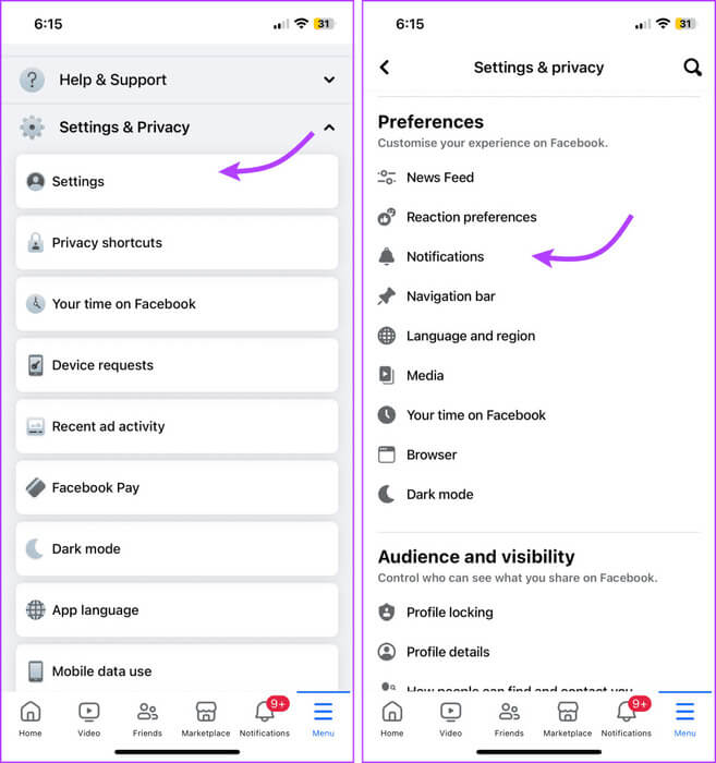 Manage-the-notification-settings-on-Facebook-1-961x1024-1 كيفية الحصول على إشعارات عندما ينشر شخص ما على Facebook