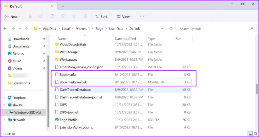 كيفية استرداد الإشارات المرجعية المحذوفة في Microsoft Edge - %categories