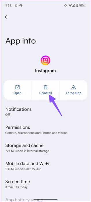 Music-Not-Showing-Up-in-Instagram-Notes-12-461x1024-1 أفضل 9 طرق لإصلاح عدم ظهور الموسيقى في Instagram Notes