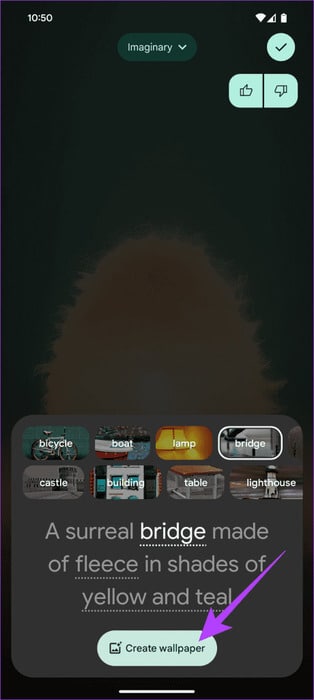 Once-done-just-tap-on-Create-wallpaper-460x1024-1 كيفية إعداد واستخدام AI Wallpaper على Android 14
