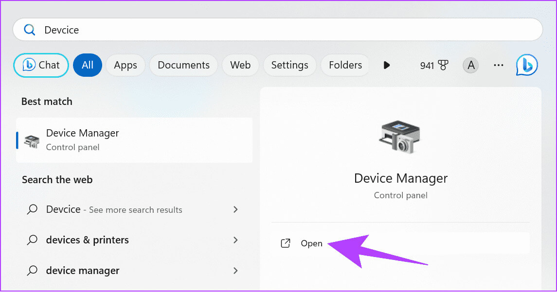 Open-Device-Manager-12 12 طريقة لإصلاح استمرار تعطل OBS على Windows