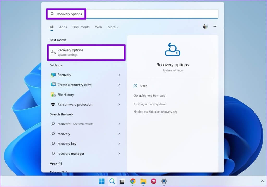 Open-Recovery-Options-in-Windows-11-1-1024x718-1 كيفية عرض درجة حرارة وحدة المعالجة المركزية على Windows
