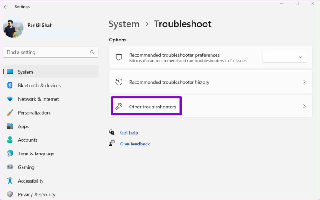 Other-Troubleshooters-7-1024x642-1 8 طرق لإصلاح عدم وصول صوت Discord عبر سماعة الرأس
