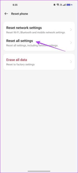 Reset-All-Settings-2 كيفية إصلاح مشكلة عدم تدوير Google Maps تلقائيًا على iPhone وAndroid