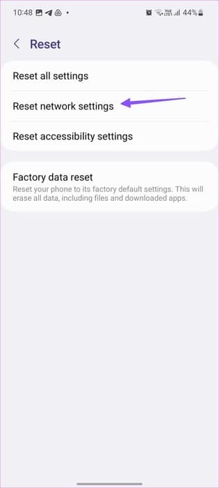 Reset-Network-Settings-Samsung كيفية إعادة ضبط المصنع لأجهزة Samsung Galaxy