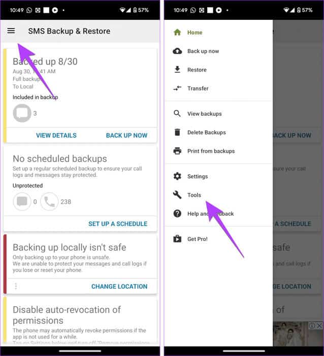 SMS-BAckup-Tools-934x1024-1 كيفية حذف رسائل نصية متعددة أو كلها على Android