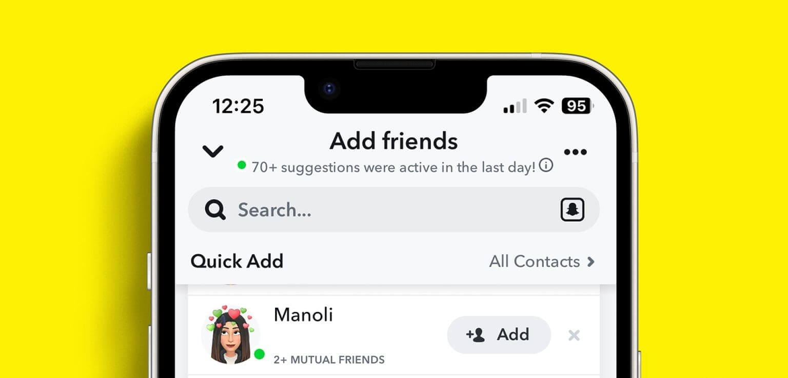 كيفية رؤية الأصدقاء المشتركين على Snapchat - %categories