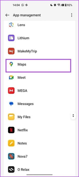 Select-Maps كيفية إصلاح مشكلة عدم تدوير Google Maps تلقائيًا على iPhone وAndroid