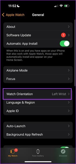 كيفية تغيير الاتجاه على Apple Watch - %categories