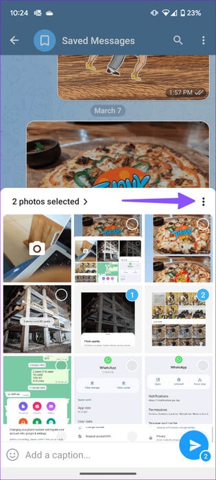 Send-Multiple-Photos-From-Samsung-Phone-19-461x1024-1 أفضل 5 طرق لإرسال صور متعددة من هواتف Samsung Galaxy