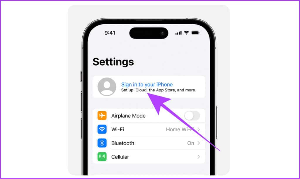 Sign-in-Apple-ID-to-iPhone-1024x611-1 3 طرق لمشاركة كلمات مرور Wi-Fi من Mac إلى iPhone والعكس