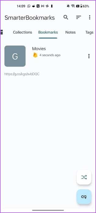 SmarterBookmarks2 أفضل 7 تطبيقات Android مجانية يمكنك تجربتها في نوفمبر 2023