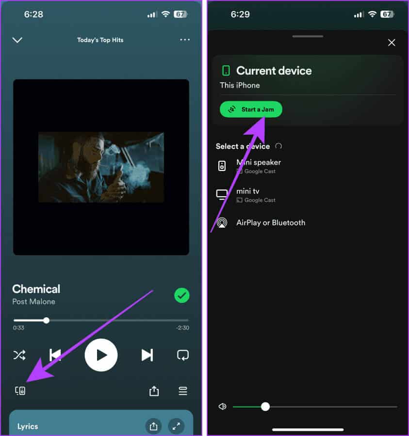 Start-a-Jam-Session-on-Spotify كيفية بدء جلسة Spotify Jam مع الأصدقاء