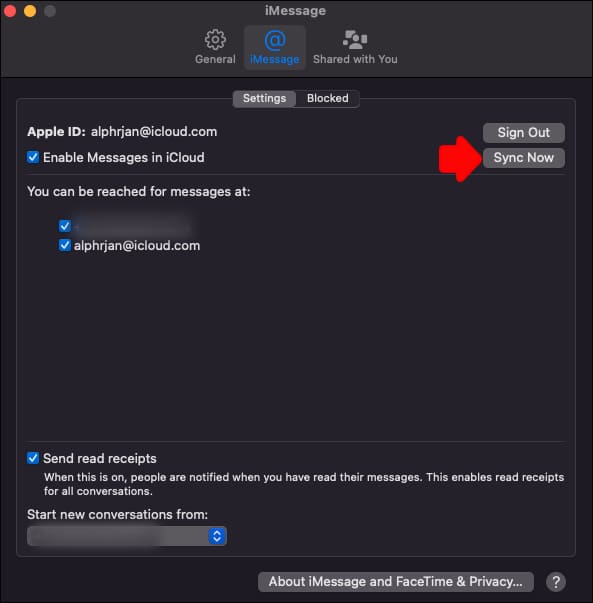 كيفية إصلاح عدم مزامنة IMessage على جهاز Mac - %categories