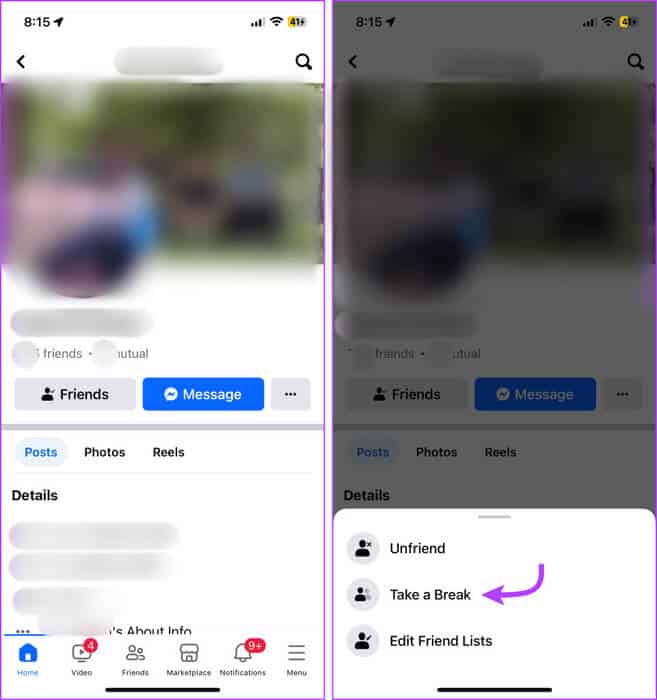 Take-a-break-from-someone-on-Facebook-961x1024-1 هل يمكنك حظر شخص ما على Facebook ولكن ليس على Messenger