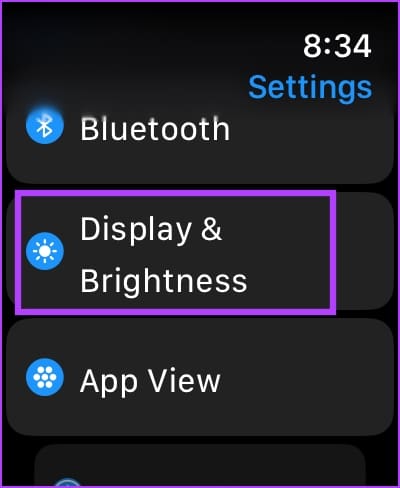 Tap-on-Display-and-Brightness-1 كيفية تغيير حجم الخط على Apple Watch